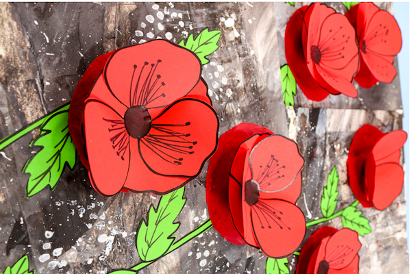 Crafting Courage: Felt Poppies Pins