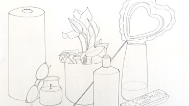 3-Part Intro to Drawing Workshop: Composition, Measuring, and Negative Space
